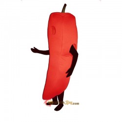 Chili Pepper (Bodysuit not included) Mascot Costume Cosplay