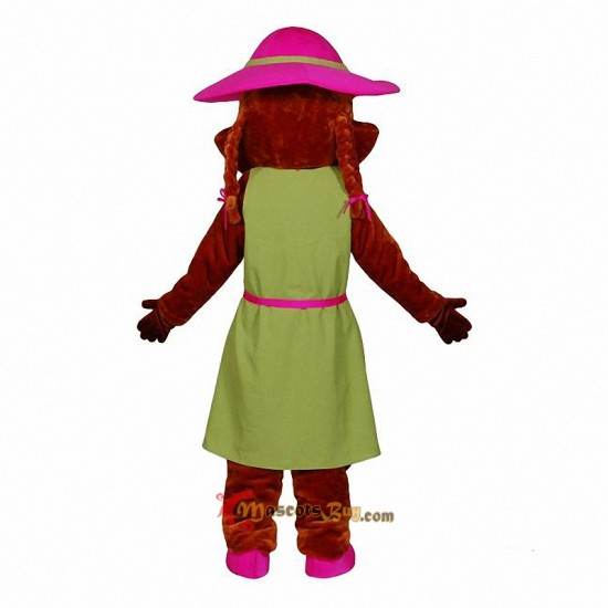 Chipmunk girl Mascot Costume Cosplay