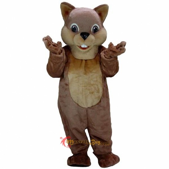 Chipper Chipmunk Mascot Costume Cosplay