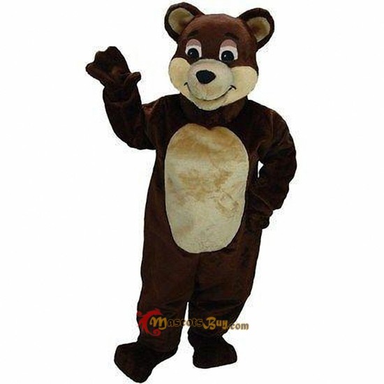 Chocolate Bear Mascot Costume Cosplay