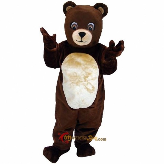 Chocolate Bear Lightweight Mascot Costume Cosplay