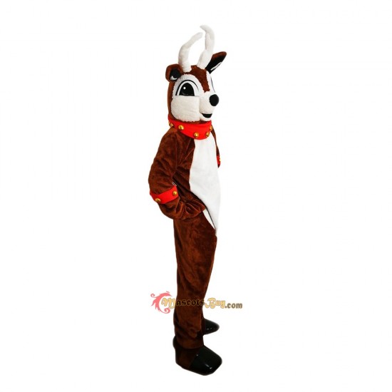 Christmas Elk Mascot Costume Cosplay