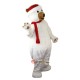 Christmas Polar Bear Mascot Costume Cosplay