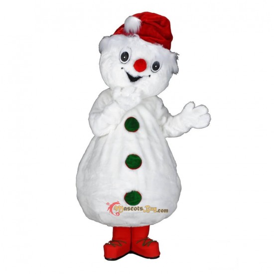 Christmas Snowman Mascot Costume Cosplay