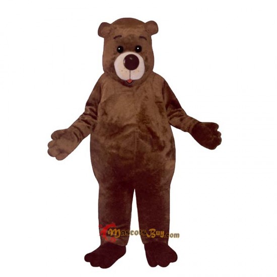 Chubby Bear Mascot Costume Cosplay