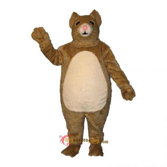 Chubby Hamster Mascot Costume Cosplay