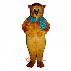 Chuckie Woodchuck Mascot Costume Cosplay