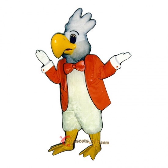 Cockatoo Jacket Bowtie Mascot Costume Cosplay