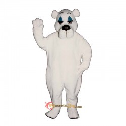 Comic Polar Bear Mascot Costume Cosplay