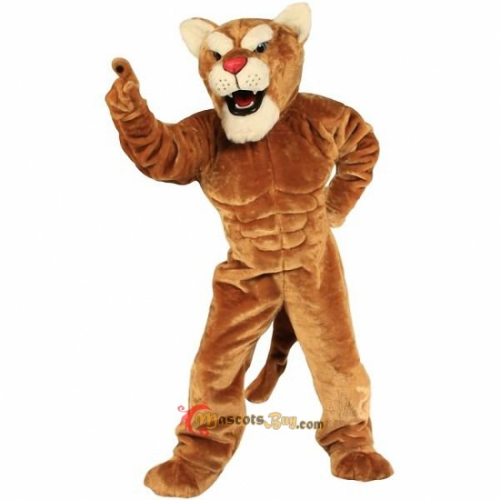 Cougar Power Cat Mascot Costume Cosplay