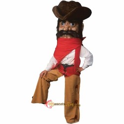 Cowboy Mascot Costume Cosplay