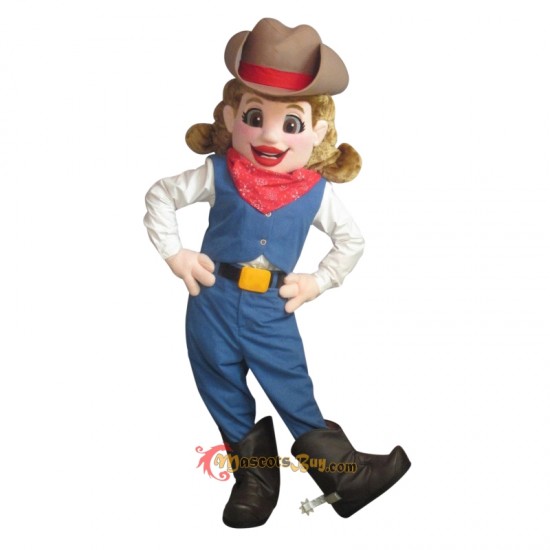 Cowgirl Mascot Costume Cosplay