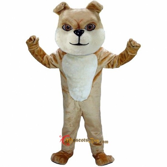 Cream Bulldog Lightweight Mascot Costume Cosplay