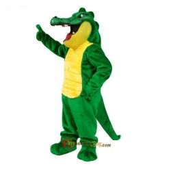 Crunch Gator Mascot Costume Cosplay