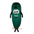 Cucumber (Bodysuit not included) Mascot Costume Cosplay