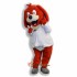 Custom Red Dog Mascot Costume Cosplay