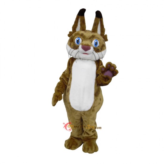 Cute Bobcat Mascot Costume Cosplay
