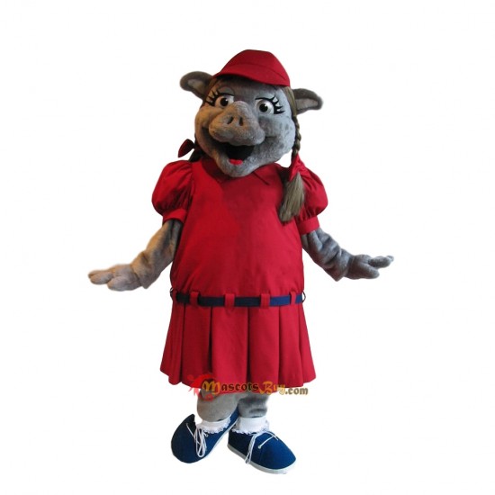 Cute Charming Pig Mascot Costume Cosplay