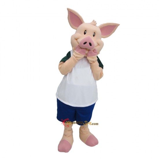 Cute Charming Pig Mascot Costume Cosplay