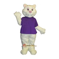 Cute Charming Rabbit Mascot Costume Cosplay
