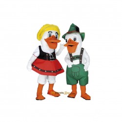 Cute Duck Mascot Costume Cosplay