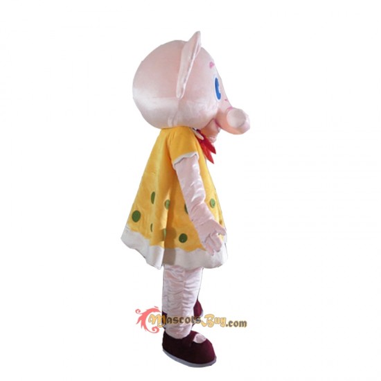 Cute Elephant Mascot Costume Cosplay