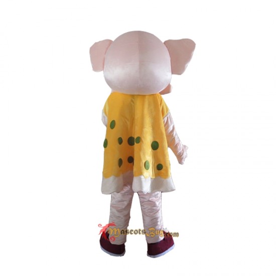 Cute Elephant Mascot Costume Cosplay