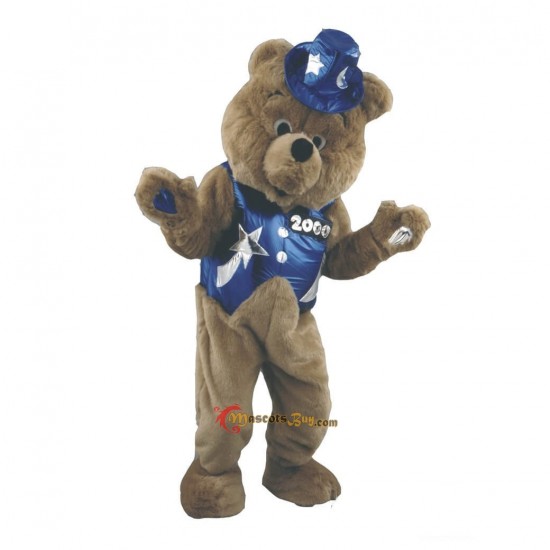 Cute Friendly Bear Mascot Costume Cosplay