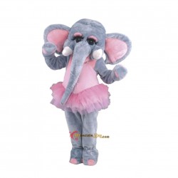 Cute Friendly Elephant Mascot Costume Cosplay