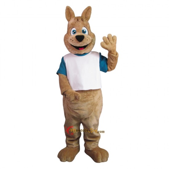 Cute Friendly Kangaroo Mascot Costume Cosplay