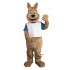 Cute Friendly Kangaroo Mascot Costume Cosplay