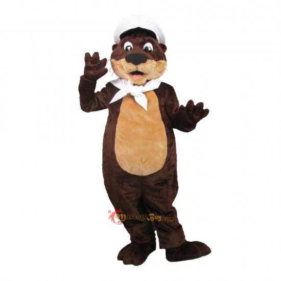 Cute Handsome Otter Mascot Costume Cosplay