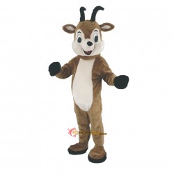 Cute Happy Chamois Mascot Costume Cosplay