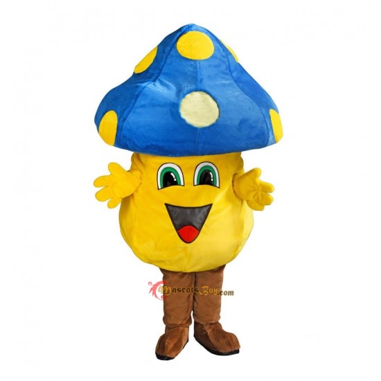 Cute Happy Mushroom Mascot Costume Cosplay