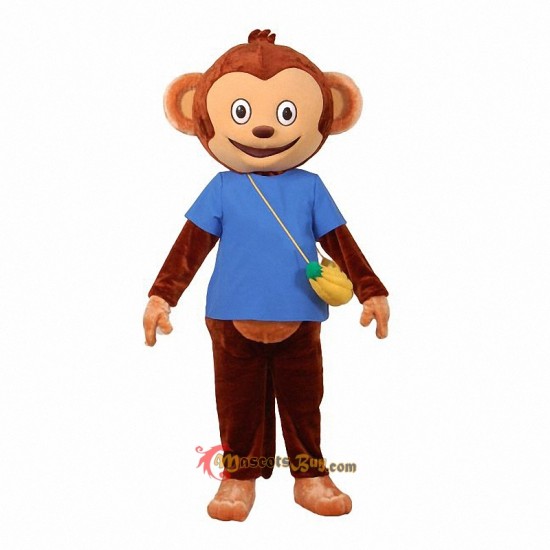 Cute Monkey Mascot Costume Cosplay