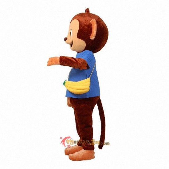 Cute Monkey Mascot Costume Cosplay