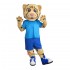 Cute Naughty Cheetah Mascot Costume Cosplay