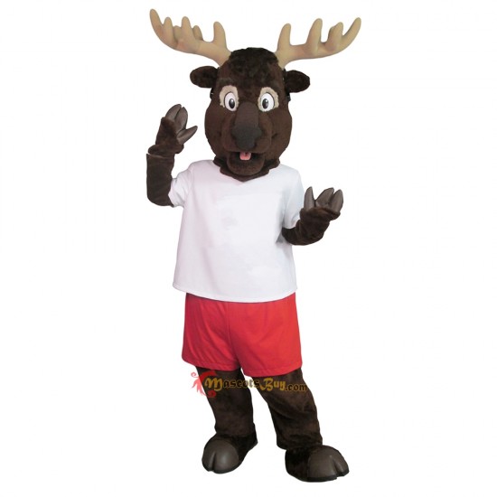 Cute School Elk Mascot Costume Cosplay