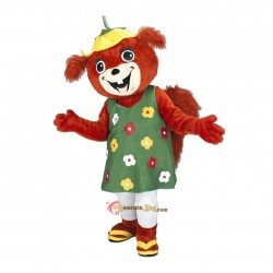 Cute Squirrel Mascot Costume Cosplay