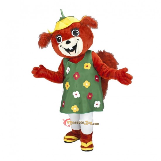 Cute Squirrel Mascot Costume Cosplay