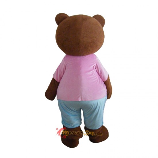 Cute Teddy Bear Mascot Costume Cosplay