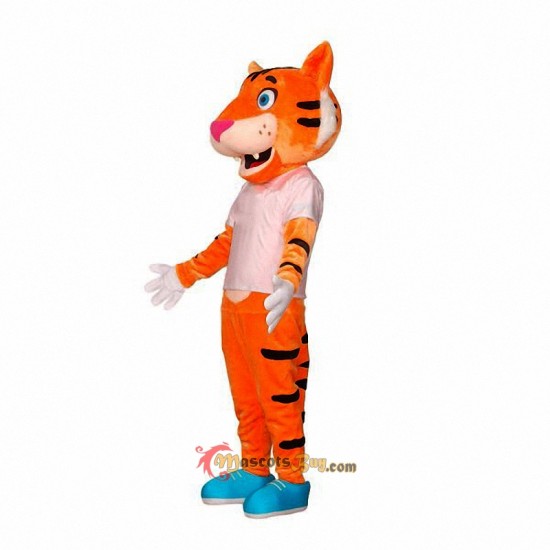 Cute Tiger Mascot Costume Cosplay