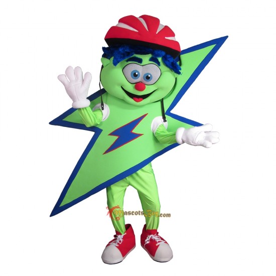 Cycling Bolt Mascot Costume Cosplay