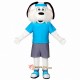 Decathlon Dog Mascot Costume Cosplay