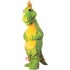 Dizzy Dinosaur Mascot Costume Cosplay