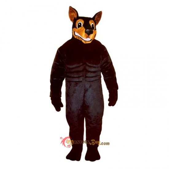 Doberman Mascot Costume Cosplay