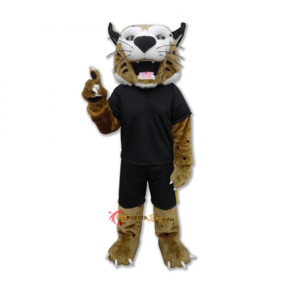 Domineering Bobcat Mascot Costume Cosplay