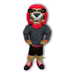 Domineering Lion Mascot Costume Cosplay