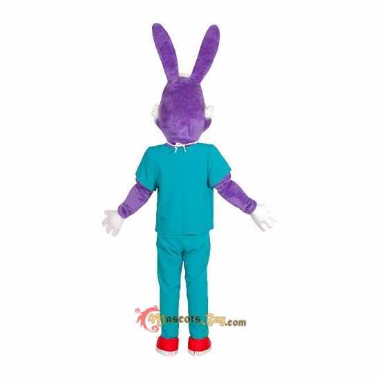 Dr Rabbit Mascot Costume Cosplay