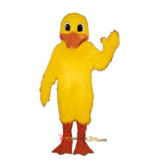 Dudley Duck Mascot Costume Cosplay